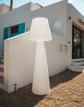 Sorong 79'' 200 Integrated LED Wired Outdoor Floor Lamp White Light